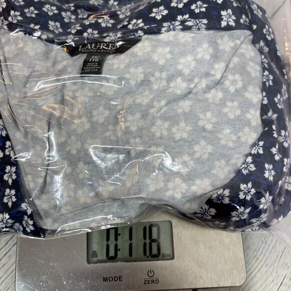 Ralph Lauren Black Label Womens 2X V Neck Wrap Top - Picture 13 of 13